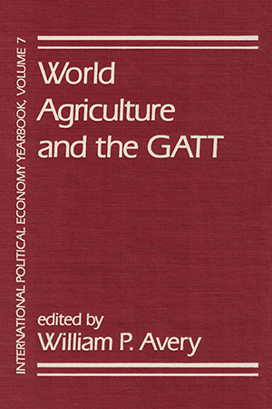 World Agriculture and the GATT