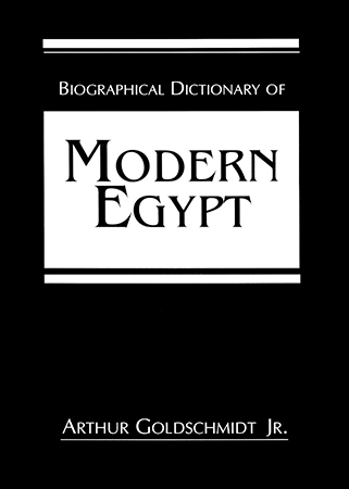 Biographical Dictionary of Modern Egypt